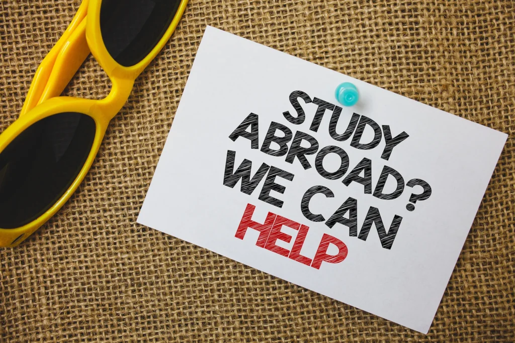 Study abroad? we can help